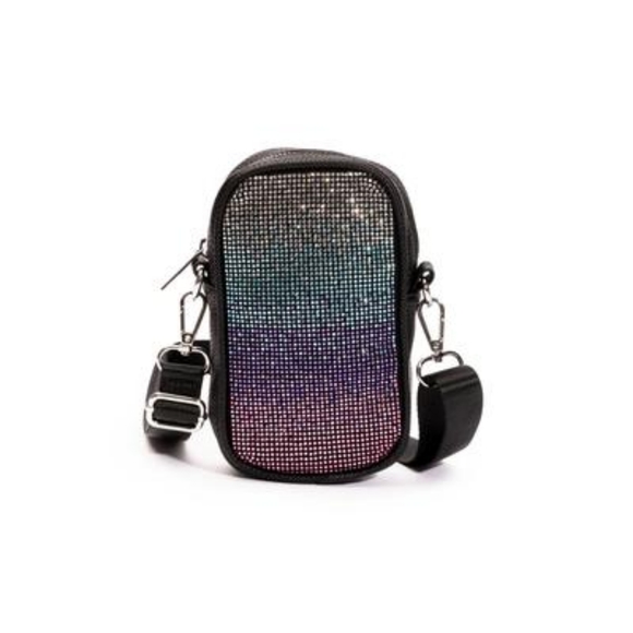 Skinny Dip London Handbags - Women's Rainbow Sparxs Phone Bag